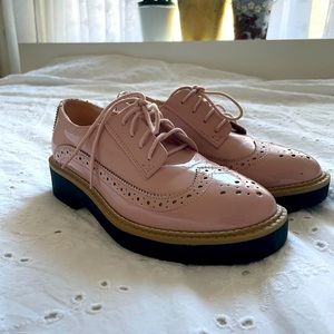 Pink oxfords shoes H&M
